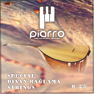 Piarro 0,25 Profosyonel Divan Saz Teli Takımı