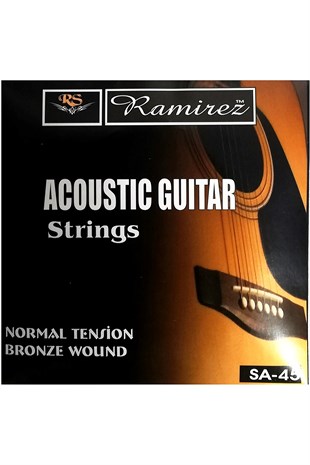 Ramirez  SA-45 Akustik Gitar Teli 0,07
