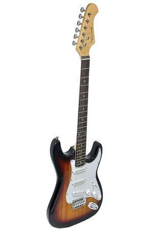 Victor VC1SB Elektro Gitar Gün Batımı Renk